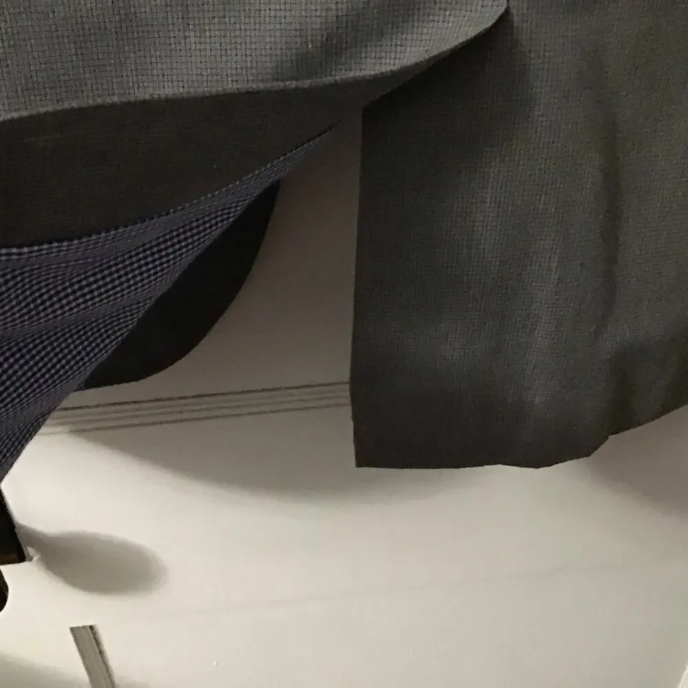 Banana Republic 40R Gray Blue Tailored Fit 2-Button Sports Coat